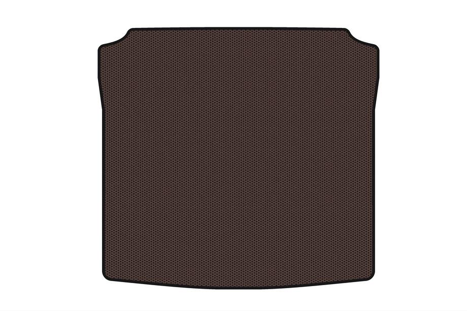 Seat Ibiza 2010-2017 Rubber trunk mat Carsuit (2010-2012, SW, brown) Image