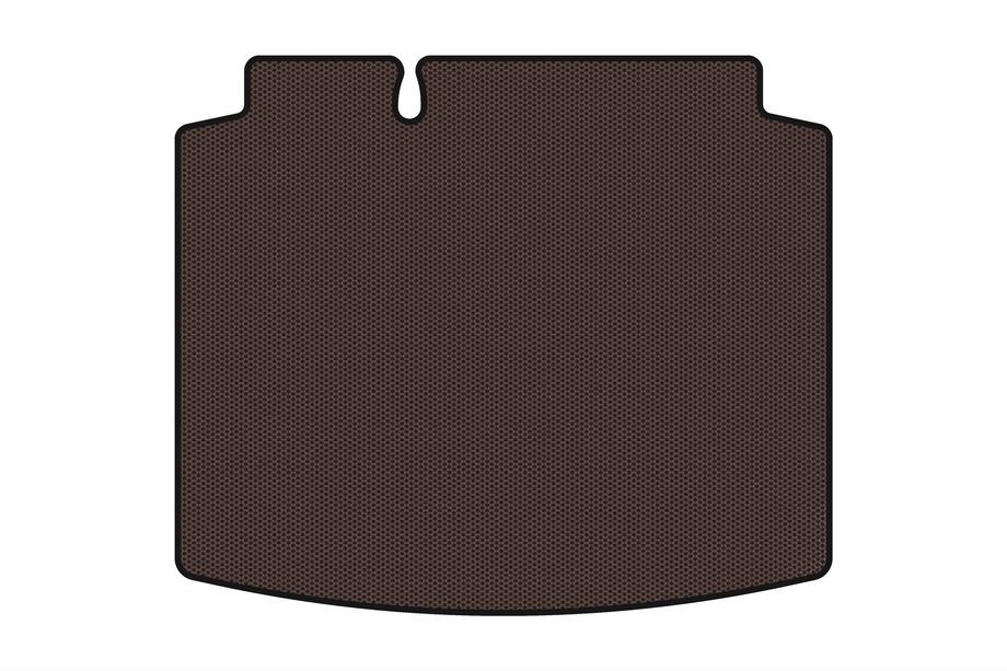 Seat Leon 2005-2012 Rubber trunk mat Carsuit (HB, 5-door, brown) Image