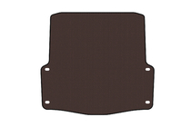 Skoda Octavia II A5 2006-2010 Rubber trunk mat Carsuit (SW, brown) photo 1