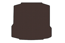 Skoda Rapid 2012-2019 Rubber trunk mat Carsuit (Liftback, brown) photo 1