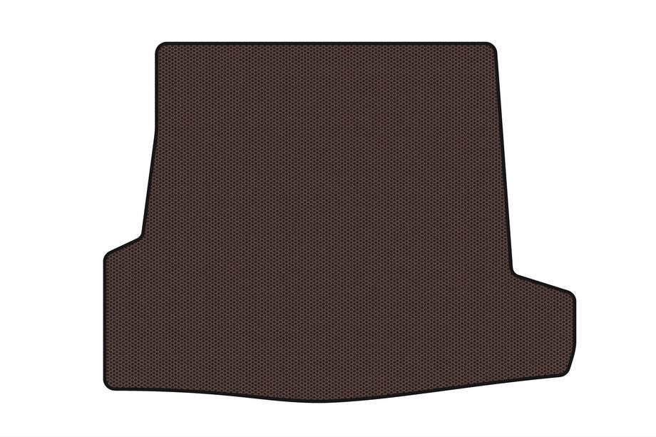 Skoda Superb 2001-2009 Rubber trunk mat Carsuit (2006-2009, SD, brown) Image