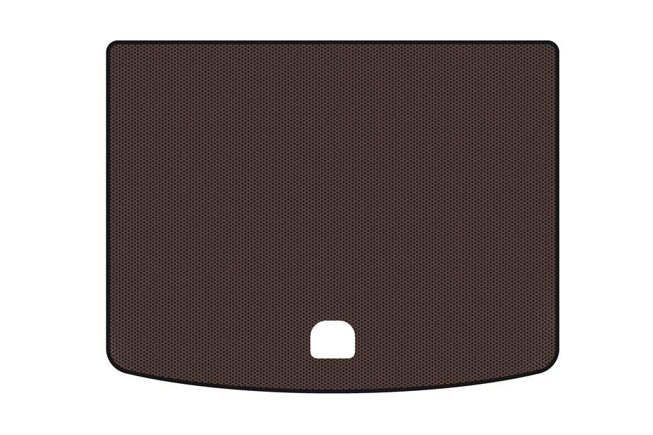 SsangYong Kyron 2005-2014 Rubber Trunk Mat Carsuit (Brown) Image