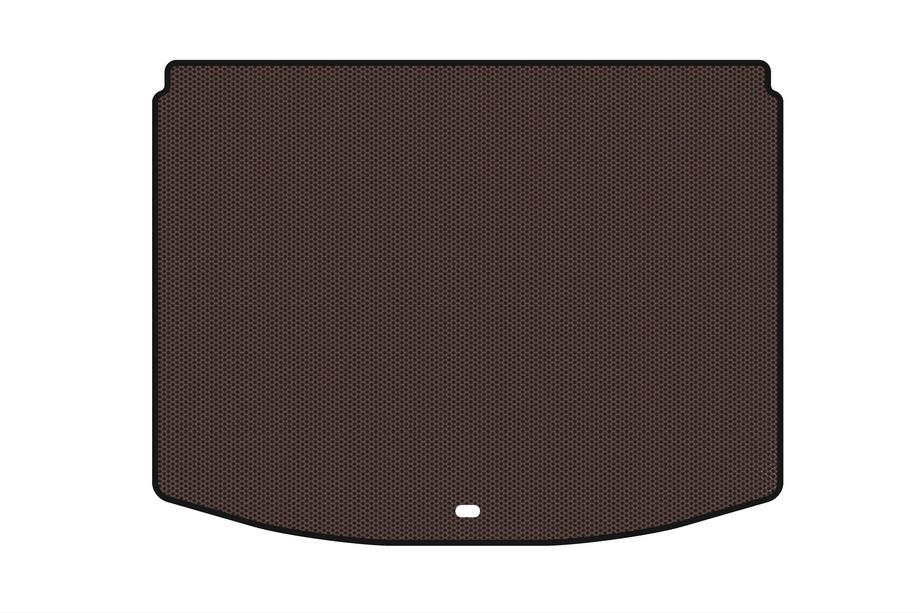 Suzuki SX4 S-Cross 2013-2016 Rubber trunk mat Carsuit (HB, 5-door, brown) Photo 1