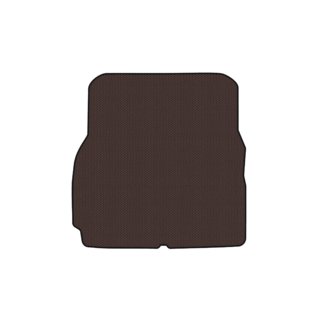 Rubber trunk mat Carsuit (7-seater, USA, brown) Tesla Model X 2015- photo 1
