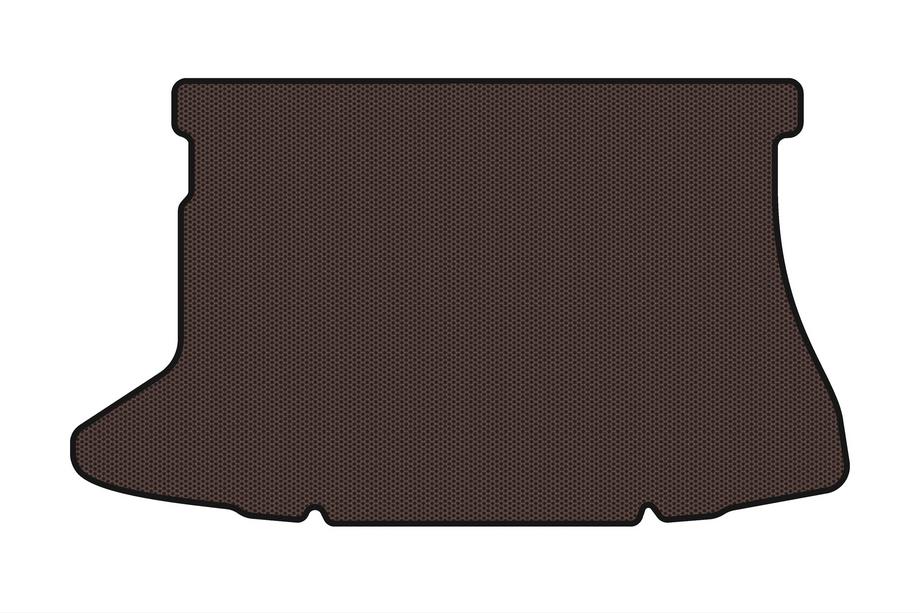 Toyota Auris 2007-2012 Rubber trunk mat Carsuit (HB, brown) Photo 1