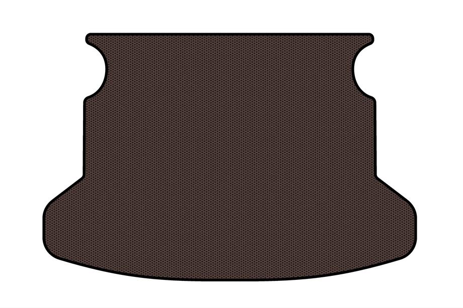 Toyota Corolla 2002-2007 Rubber trunk mat Carsuit (SD, brown) Image
