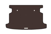 Toyota Corolla 2002-2007 Rubber trunk mat Carsuit (HB, brown) photo 1