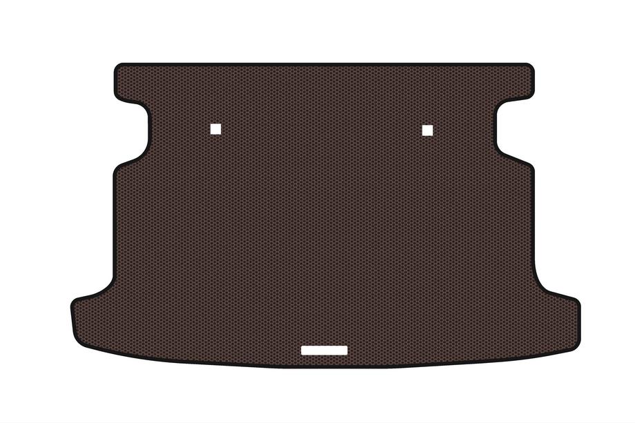 Toyota Corolla 2002-2007 Rubber trunk mat Carsuit (HB, brown) Image