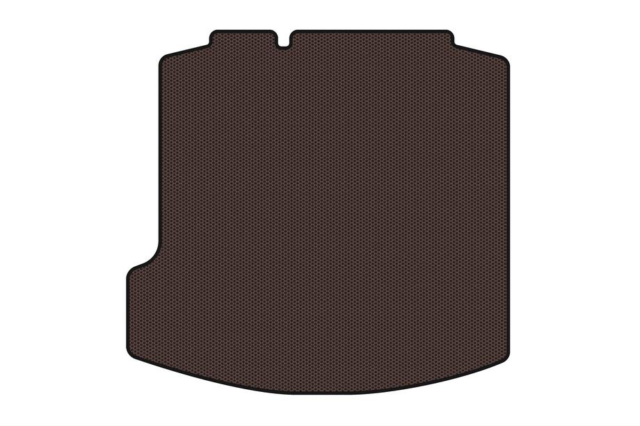 Volkswagen Bora 1998-2004 Rubber trunk mat Carsuit (SD, brown) Image