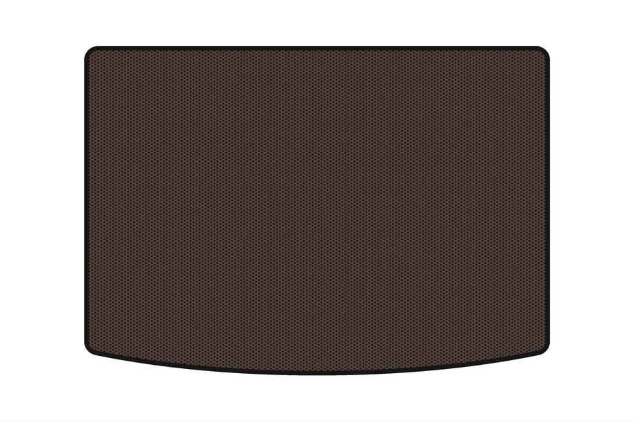 Volkswagen Golf Plus 2004-2014 Rubber Trunk Mat Carsuit (Brown) Image