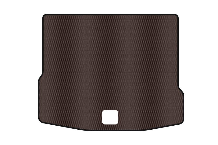 Volkswagen Tiguan 2016-2023 Rubber trunk mat Carsuit V1 (USA, brown) Image