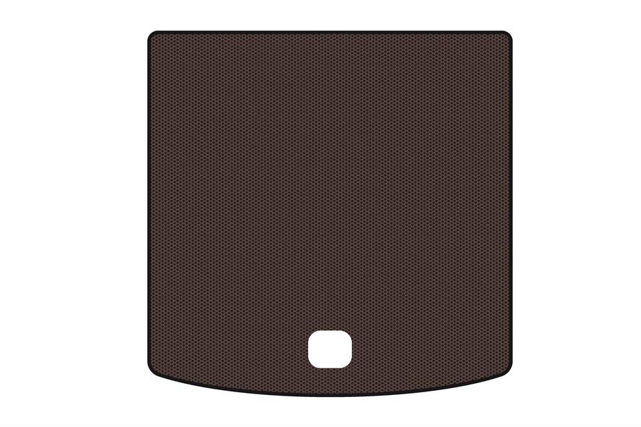 Volkswagen Tiguan 2016-2023 Rubber trunk mat Carsuit (5-seater, Mexico, Allspace, brown) Image