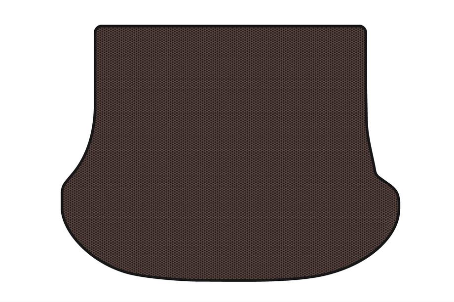 Volvo S40 2004-2012 Rubber trunk mat Carsuit (SD, brown) Photo 1