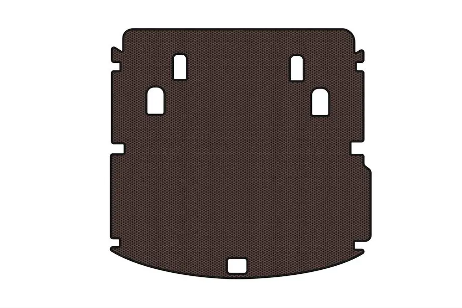 Acura MDX 2013-2020 Rubber Trunk Mat Carsuit V-1 (Brown) Image