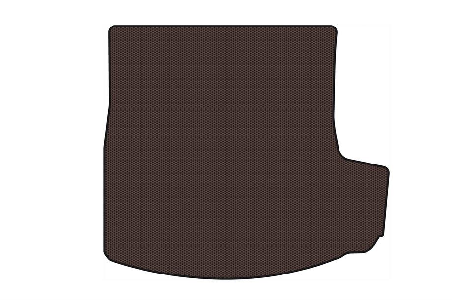 Audi A8 1994-2002 Rubber trunk mat Carsuit V-2 (Sedan, brown) Photo 1