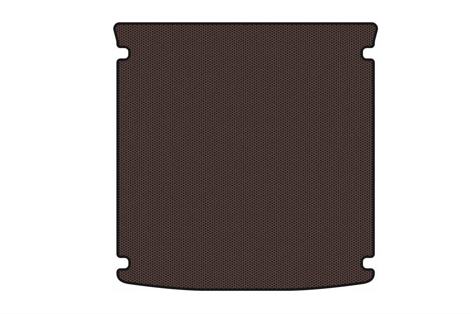 Audi Q8 2018- Rubber Trunk Mat Carsuit V-2 (Brown) Image