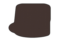 Audi A3 2012-2020 Rubber trunk mat Carsuit V-2 (Sedan, brown) photo 1
