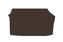 Audi 100 C3 1988-1991 Rubber trunk mat Carsuit (1982-1988, Sedan, brown) photo 1