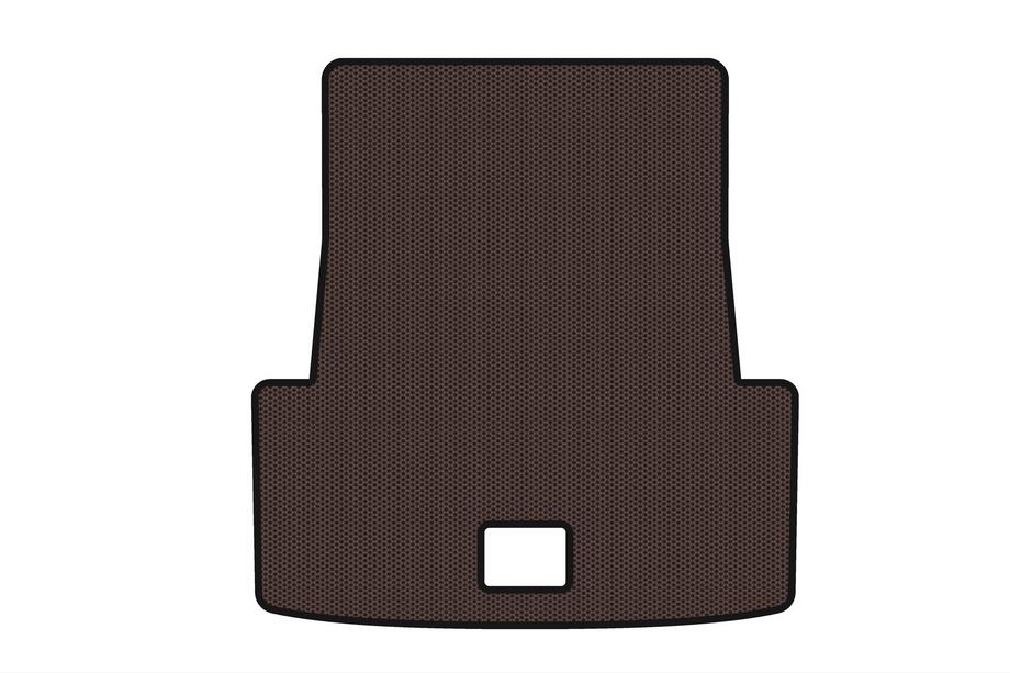 BMW 3 Series E90/E91 2005-2011 Rubber trunk mat Carsuit V-2 (For E90, brown) Photo 1