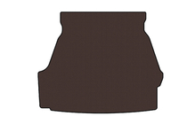BMW 5 Series E34 1988-1995 Rubber trunk mat Carsuit V-2 (SD, brown) photo 1