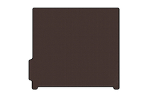 BMW X5 F15 2013-2018 Rubber Trunk Mat Carsuit V-2 (Brown) photo 1