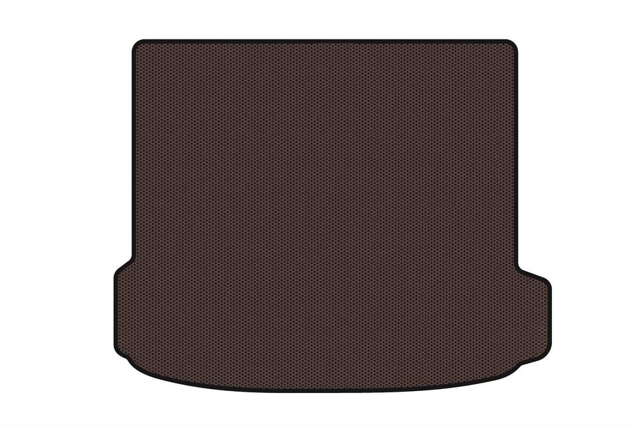 BMW X6 E71 2008–2014 Rubber Trunk Mat Carsuit V-2 (Brown) Photo 1