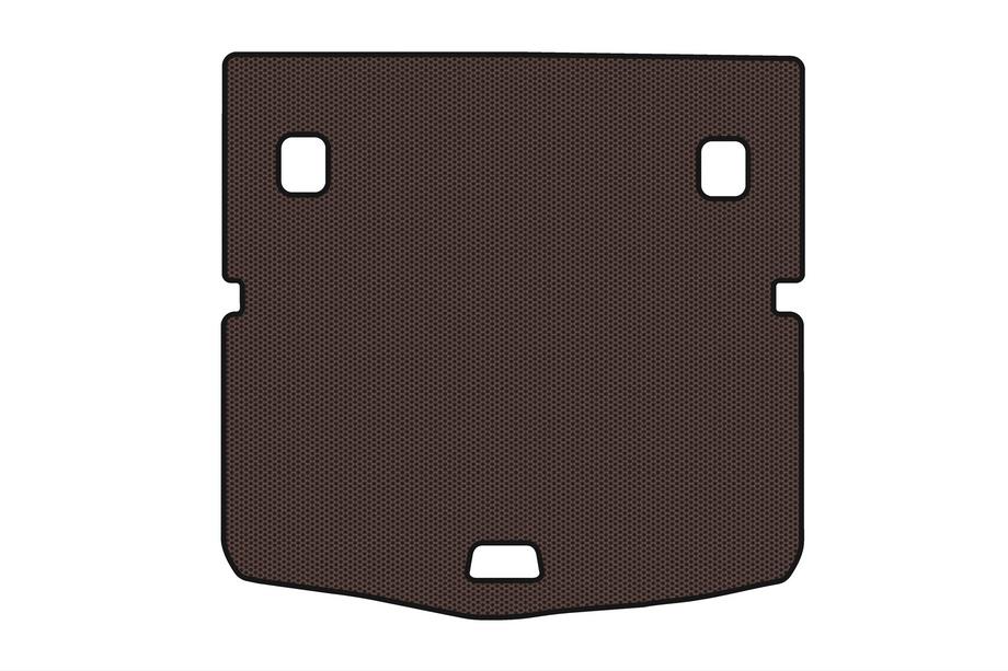 BMW 2 Series Active Tourer F45/F46 2014-2021 Rubber trunk mat Carsuit V-2 (For F46, 7-seater, brown) Image