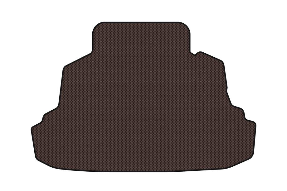 BYD F3 2013-2015 Rubber trunk mat Carsuit (SD, brown) Image