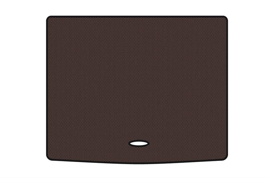 Chevrolet Volt 2010-2016 Rubber Trunk Mat Carsuit V-2 (Brown) Image