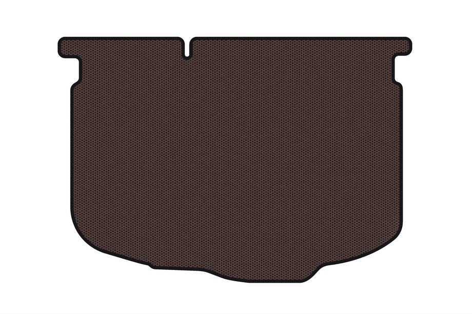 Chevrolet Sonic 2011-2022 Rubber trunk mat Carsuit (HB, brown) Photo 1