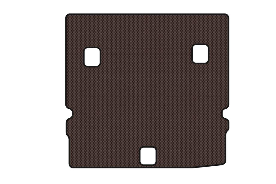 Chevrolet Orlando 2010-2018 Rubber Trunk Mat Carsuit V-2 (Brown) Photo 1
