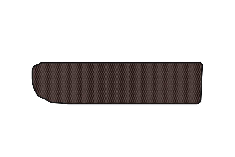 Citroen C-4 Picasso 2013–2022 Rubber trunk mat Carsuit (3rd row unfolded, brown) Image