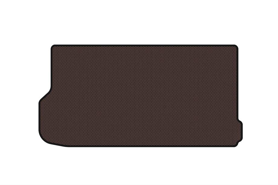 Daewoo Matiz 1998-2008 Rubber Trunk Mat Carsuit (Brown) Image