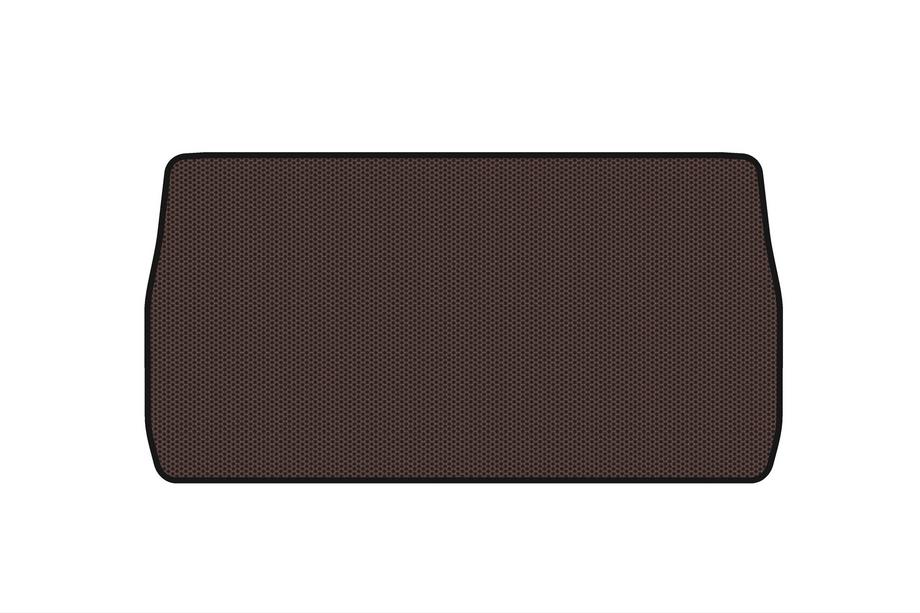 Dodge Grand Caravan V 2008-2020 Rubber trunk mat Carsuit (2008-2020, lower, 8-seater/SXT trim, brown) Image