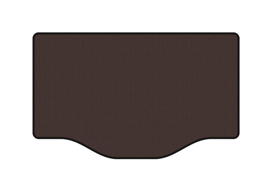 Fiat Panda 2003-2011 Rubber Trunk Mat Carsuit (Brown) Image