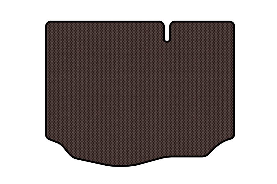 Ford Fiesta 2017- Rubber Trunk Mat Carsuit V1 (Brown) Image