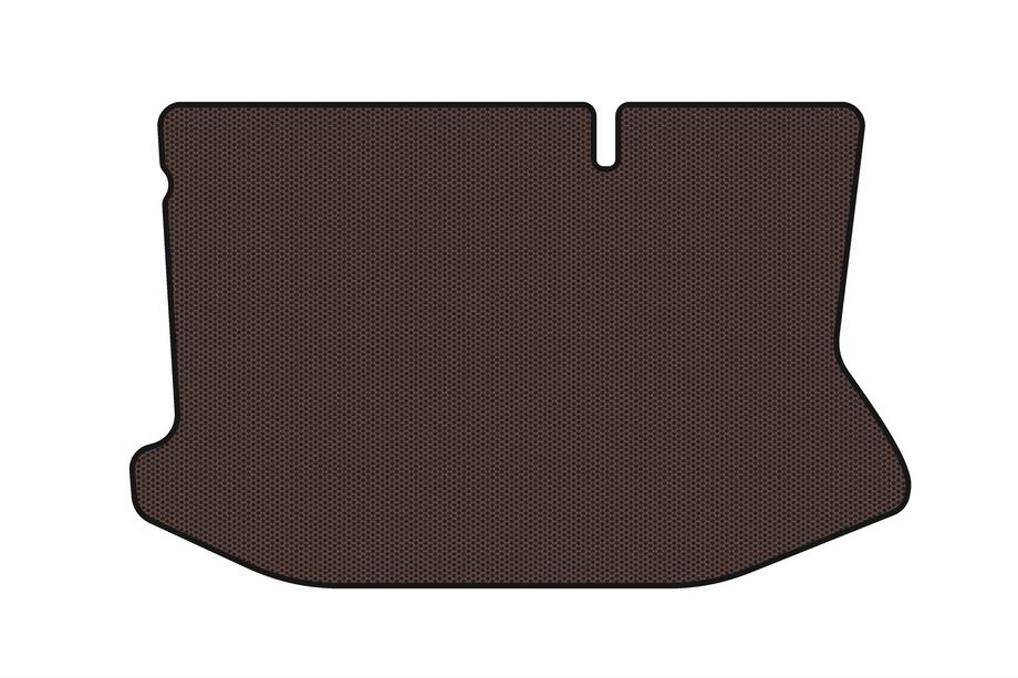 Ford Fiesta 2017- Rubber Trunk Mat Carsuit V2 (Brown) Image