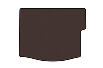 Ford Focus III 2011-2017 Rubber trunk mat Carsuit (with subwoofer, HB, brown) photo 1