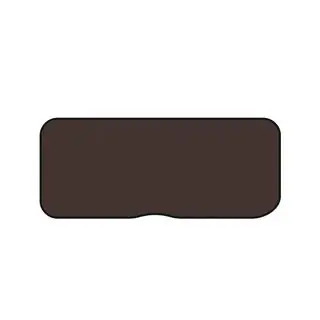 Rubber trunk mat Carsuit (with 3rd row, brown) photo 1
