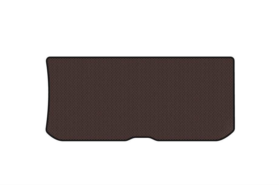 Honda Pilot 2015-2022 Rubber trunk mat Carsuit (2015-2018, with 3rd row, 8-seater, USA, brown) Image