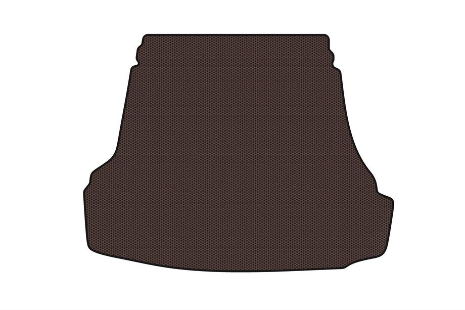 Hyundai Sonata NF 2004-2009 Rubber Trunk Mat Carsuit (Brown) Image
