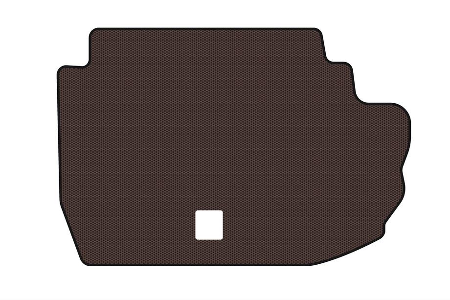 Mercedes S-class W220 1998-2005 Rubber trunk mat Carsuit (Long, AWD, Brown) Image