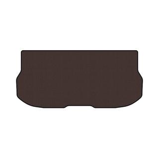 Rubber trunk mat Carsuit (with 3rd row, 7-seater, brown) photo 1
