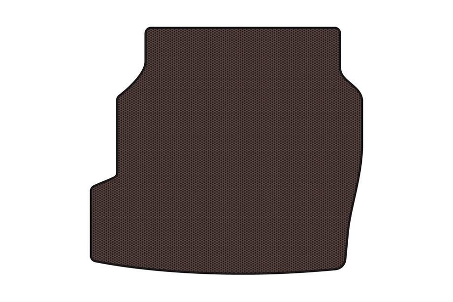 Renault Latitude 2010-2015 Rubber trunk mat Carsuit V2 (SD, brown) Image