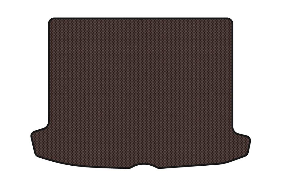 Renault Clio IV 2012-2019 Rubber trunk mat Carsuit V2 (SW, brown) Photo 1
