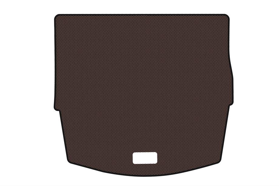 Renault Scenic/Grand 2016–2025 Rubber trunk mat Carsuit (upper, 5-seater, brown) Image