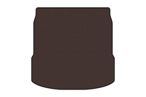 Audi e-Tron 2018-2022 Rubber trunk mat Carsuit (Sportback, brown) photo 1