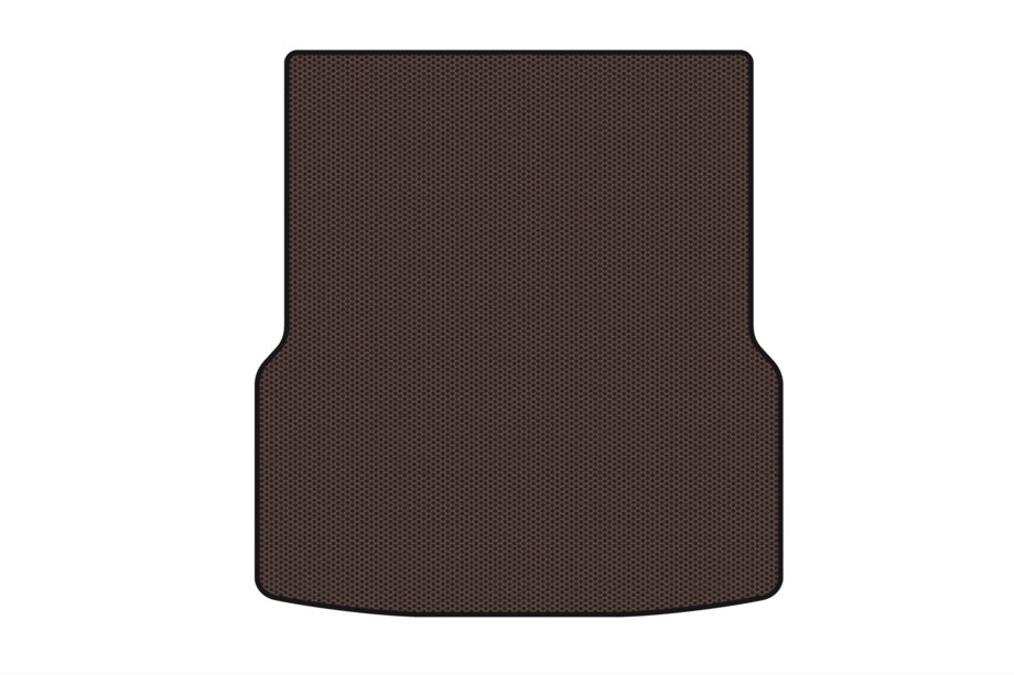 Tesla Model S 2012– Rubber trunk mat Carsuit front (4WD, 2012-2021, brown) Image