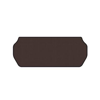 Rubber trunk mat Carsuit (for 3rd row, 2003-2005, 7-seater, brown) Opel Zafira A 1998-2005 photo 1