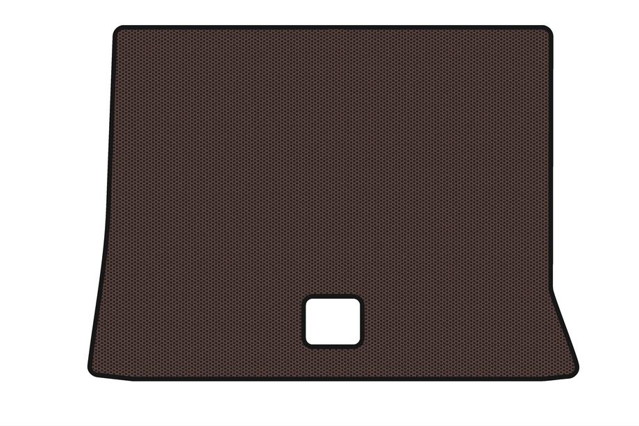 Chevrolet Equinox 2009-2016 Rubber trunk mat Carsuit (2015-2017, brown) Image